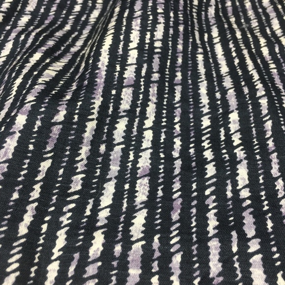 LOFT | Navy Printed Pleated Mini Skirt – 8 - Picture 8 of 8